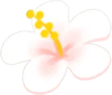 リゾート風の小さな造花の実