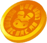 幸運の金貨の実