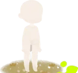 枯れた花畑