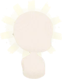 小さな後光