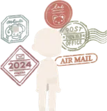 レタースタンプオーラ