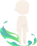 強化魔法のオーラ