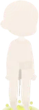 光虫の集まった足場