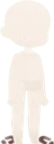 泥の付いた足跡