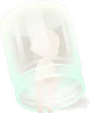 大きな採取瓶