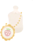野苺ラベルのかばん
