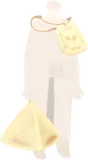 からまったティーバッグ