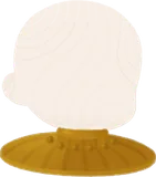 インク瓶の台座