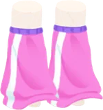 レッグウォーマー・ピンク