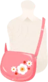 おてかけエナメルポシェット