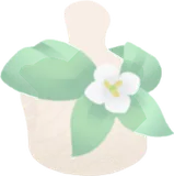 フラワリーグリーンスカーフ