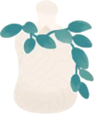 植物のマフラー・緑