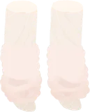 もこもこレッグウォーマー