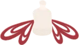 ペーパーハートの森の虫の羽
