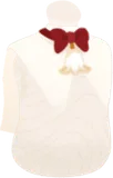 リボン付きビッグカラー
