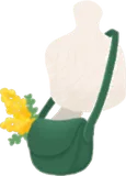 ミモザポシェット