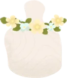 イースターの花飾り