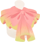 ピンクアタッチドカラー