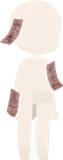 体に貼られた御札
