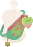 トゲツボカズラボディバッグ