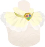 チュールのつけ襟