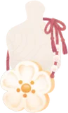 落雁のバッグ