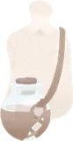 ガラスの給水瓶