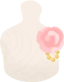 バラのコサージュ