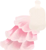 金魚の尾ひれシフォン帯