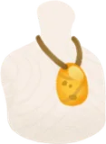 琥珀ネックレス