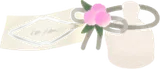 ドライフラワーの分類ラベル