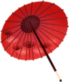 彼岸花の和傘