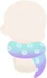 ネオンブルーのタコ足マフラー