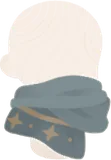 色褪せたストール