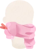 ぐるぐるシャツマフラー