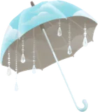 ちぐはぐ天気の傘