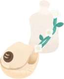 蔓編みの布かばん
