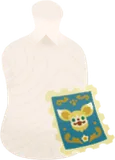 おしゃれな青い切手
