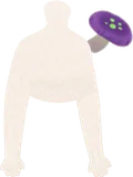 肩のせキノコ