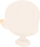 神秘的にとがった耳