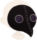 瘴気から身を守る嘴マスク
