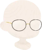 お出かけスタイリッシュ眼鏡