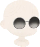 グラデ黒サングラス・大