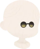 みやびな黒眼鏡