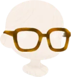 大人メガネ