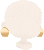 大ぶりゴールドピアス