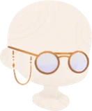 テーラーのメガネ