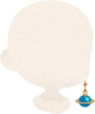 惑星のフックピアス