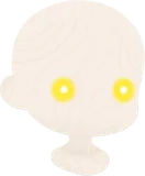 光を帯びたアイアクセ