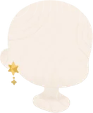 聖なる森の星屑ピアス